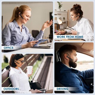 Foto 7 | Auriculares Inalámbricos Bluetooth Icomtofit con Micrófono Negro - Venta Internacional