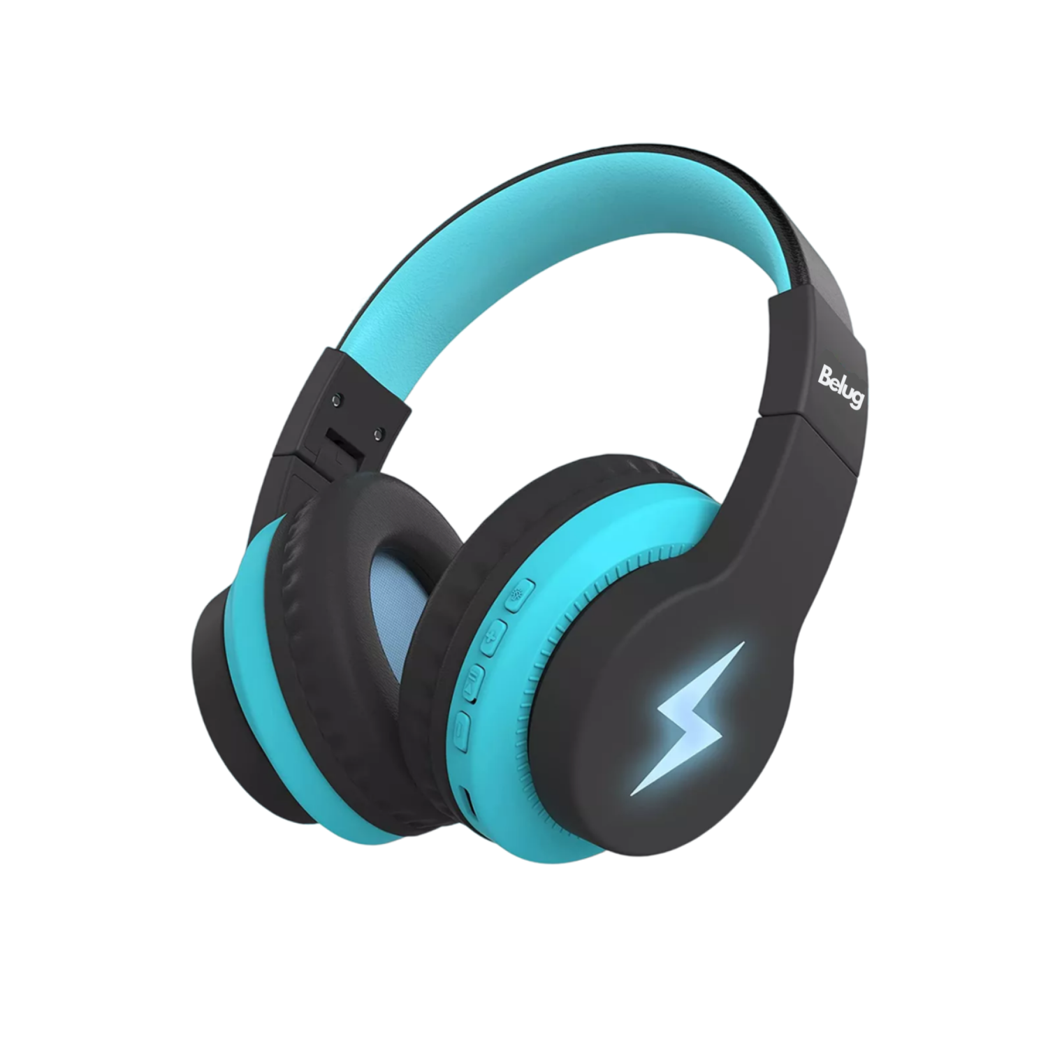 Foto 2 pulgar | Auriculares Bluetooth Diadema Inalámbricos 45h Para Niños, Belug  Azul/negro
