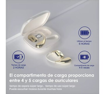 Foto 3 | Audífonos Manos Libres Open-ear Belug Blancos