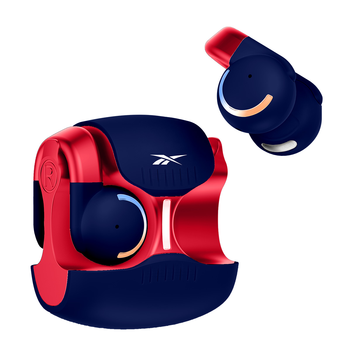 Foto 4 pulgar | Audifono Reebok Pod1 Earclip Azul Tws