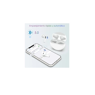 Foto 2 | Audífonos Inalámbricos In-ear Rojo Cancelación de Sonido