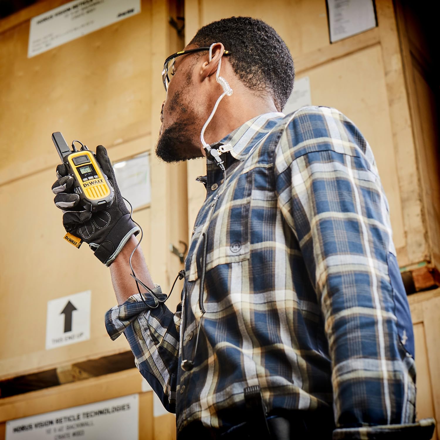 Foto 4 pulgar | Auriculares Dewalt Dxfrssv1 Para Walkie Talkie Dxfrs300 Y Dxfrs800 - Venta Internacional.