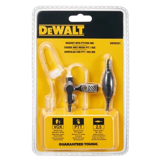 Foto 4 | Auriculares Dewalt Dxfrssv1 Para Walkie Talkie Dxfrs300 Y Dxfrs800 - Venta Internacional.