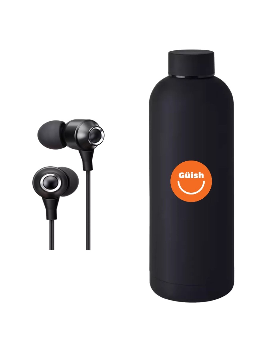 Foto 2 pulgar | Audífono Alámbrico Manos Libre Tipo C  + Gratis Termo Güish De Regalo