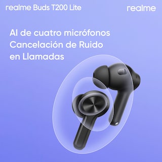 Foto 5 | Realme Buds T200 Lite Negro