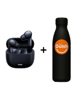 Foto 1 | Xiaomi Redmi Buds 6 Lite Color Negro + Gratis Termo Güish De Regalo