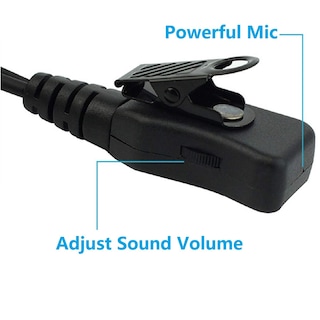 Foto 5 | Auricular Walkie Talkie Retevis Con Micrófono Para Rt22 Rt68 Rt21 - Venta Internacional.