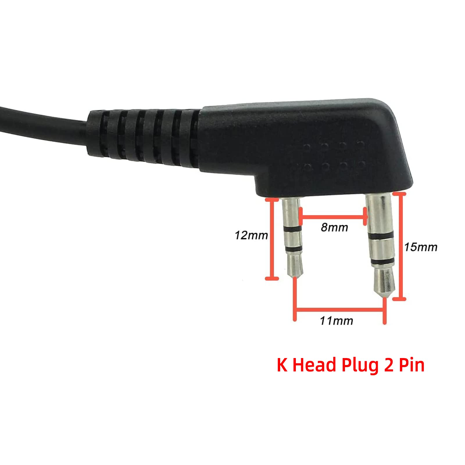 Foto 8 pulgar | Auricular Walkie Talkie Retevis Con Micrófono Para Rt22 Rt68 Rt21 - Venta Internacional.