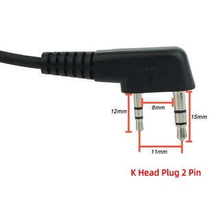 Foto 7 | Auricular Walkie Talkie Retevis Con Micrófono Para Rt22 Rt68 Rt21 - Venta Internacional.