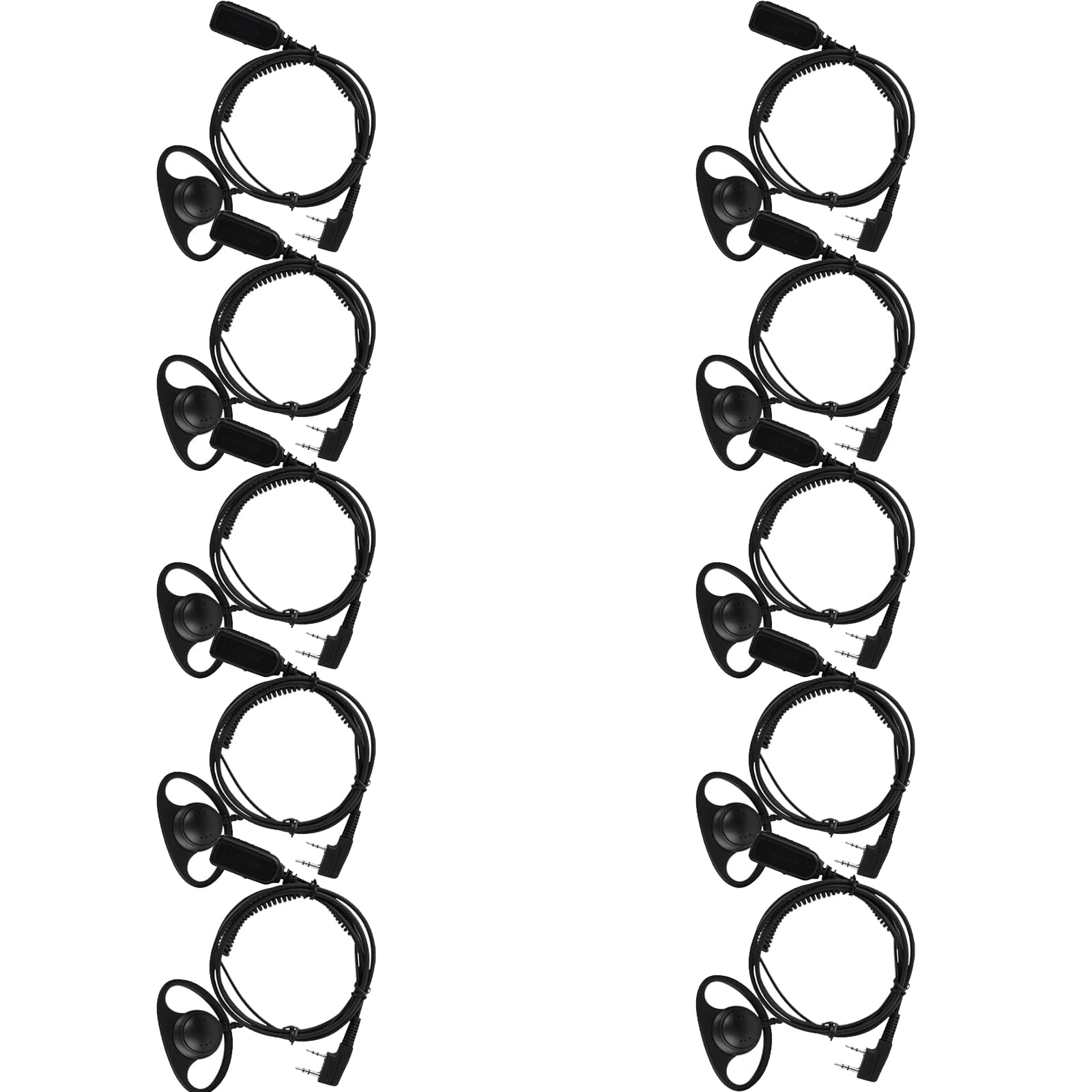 Foto 2 pulgar | Auricular Walkie Talkie Retevis Hands Free Con Micrófono Para Rt22 Rt21 - Venta Internacional.