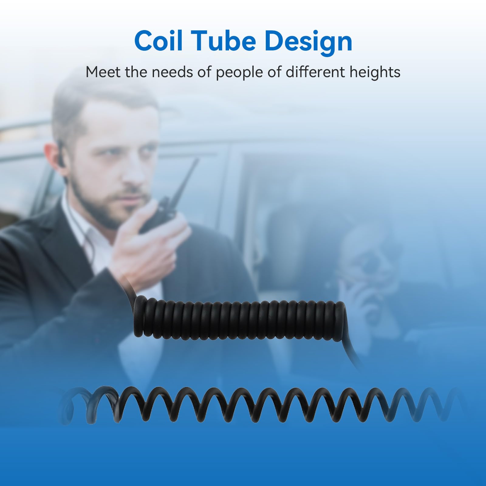 Foto 4 pulgar | Auricular Walkie Talkie Retevis Con Volumen Ajustable Para Rt22 - Venta Internacional.