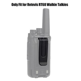 Foto 2 | Pinzas De Cinturón Para Walkie Talkie Retevis Rt68 (paquete De 6) - Venta Internacional.