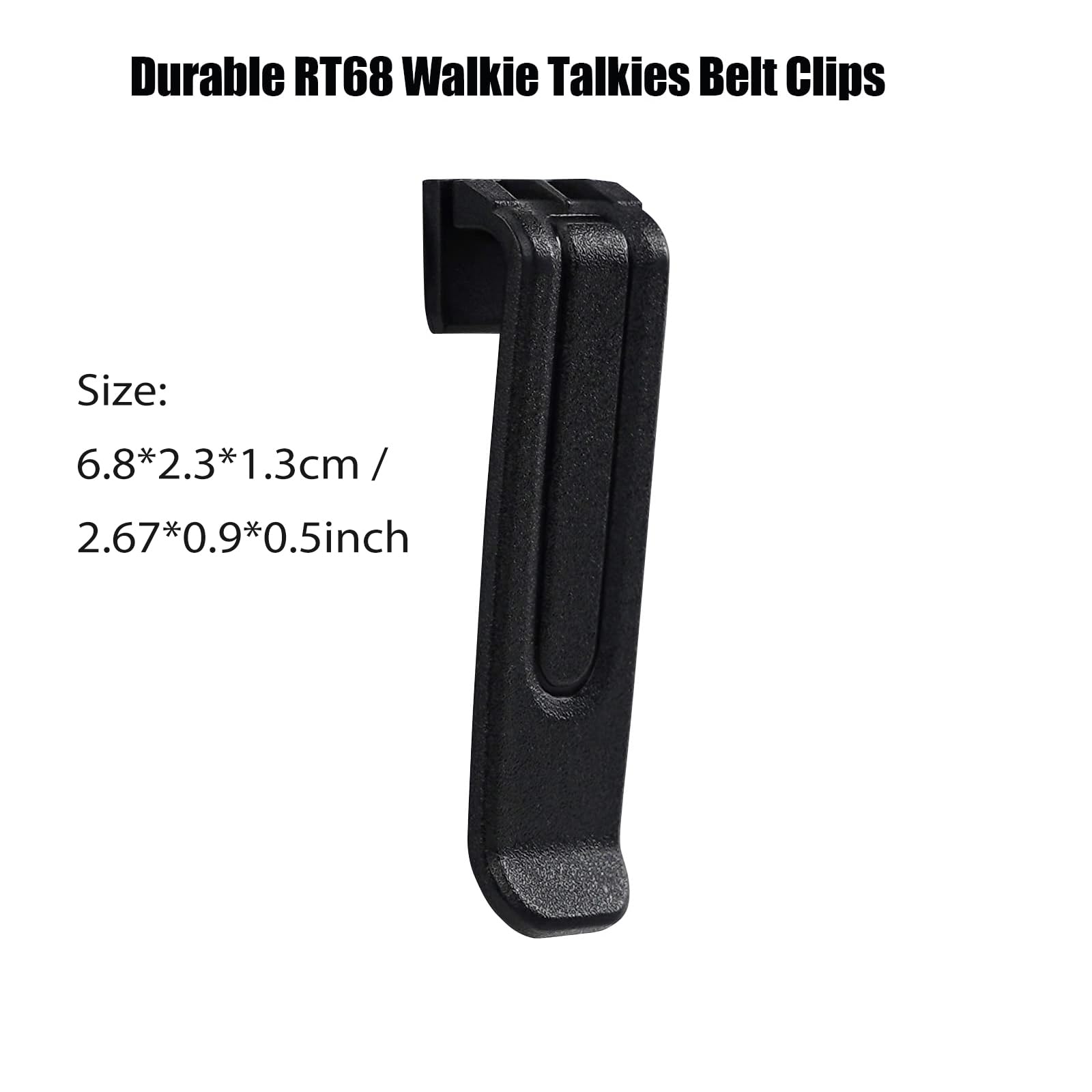 Foto 4 pulgar | Pinzas De Cinturón Para Walkie Talkie Retevis Rt68 (paquete De 6) - Venta Internacional.