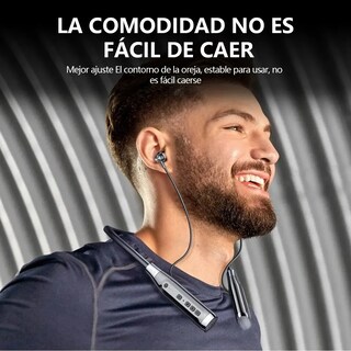 Foto 3 | Auriculares Inalámbricos Bluetooth Con Banda Para El Cuello Lab.g Negro