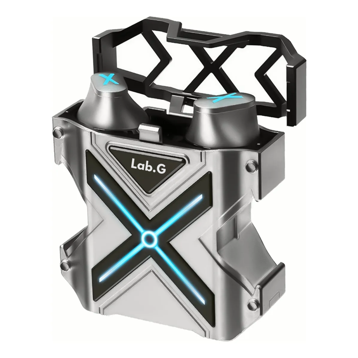 Foto 1 | Audífonos Bluetooth Deportivos Reducción De Ruido Gris Con Negro Lab.g Gris