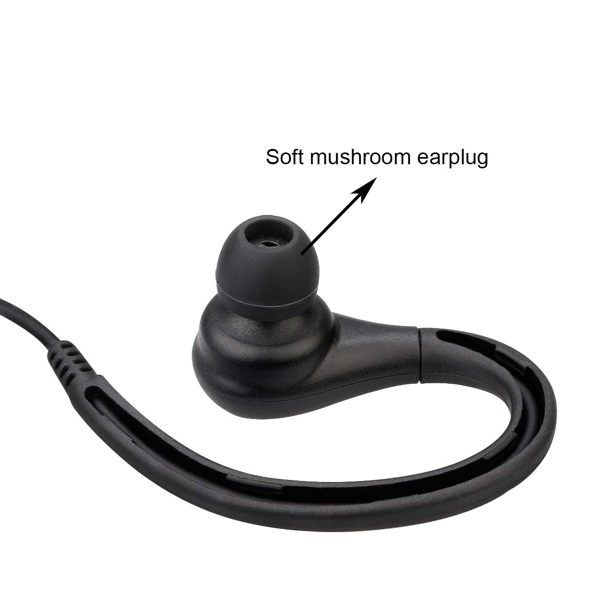 Foto 3 | Auriculares Walkie Talkie Retevis Eek007 Con Micrófono Para Rt22 (paquete De 10) - Venta Internacional.