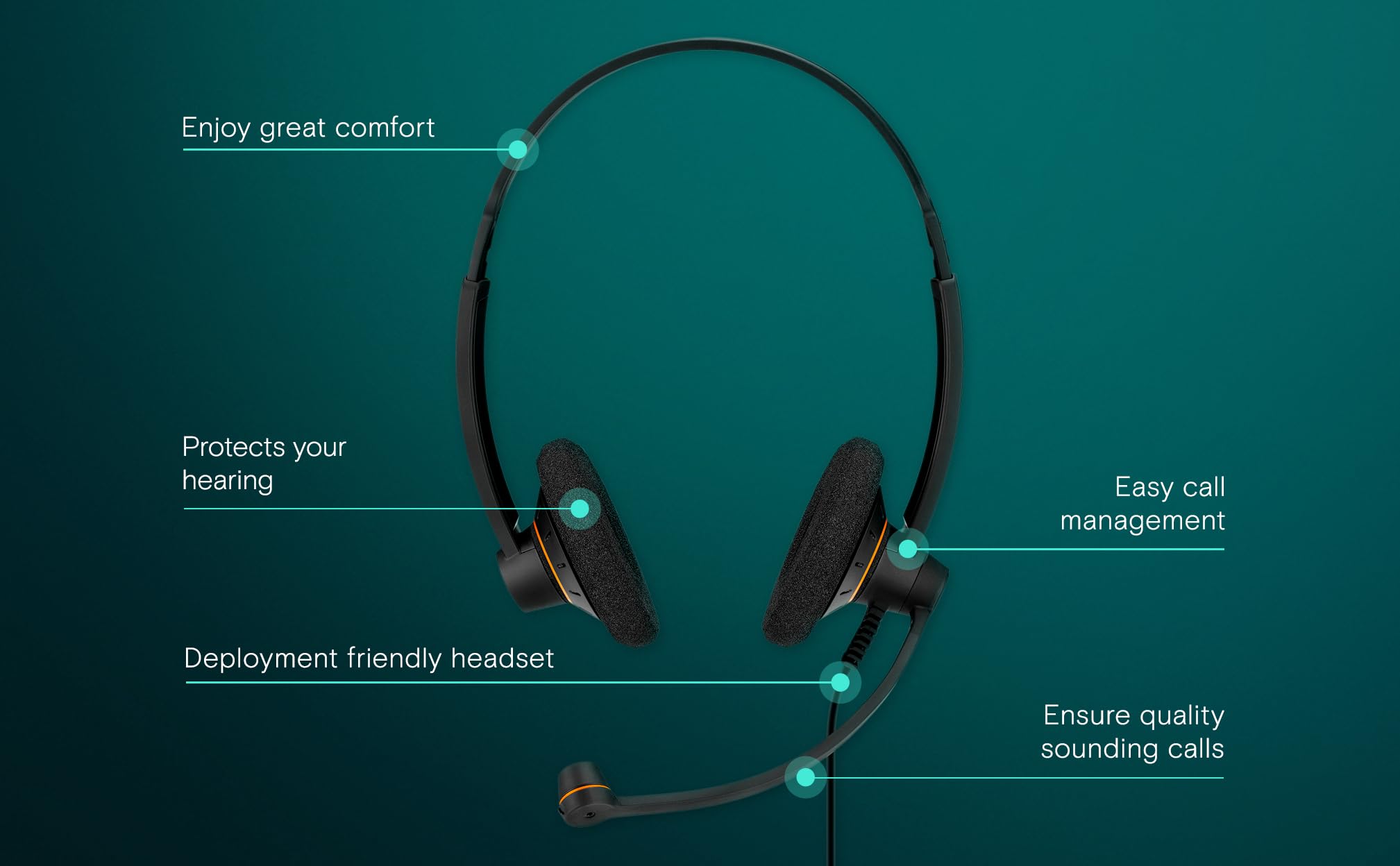 Foto 3 pulgar | Auriculares Epos Sennheiser Sc 60 Usb Ml Con Sonido Hd Negros - Venta Internacional.