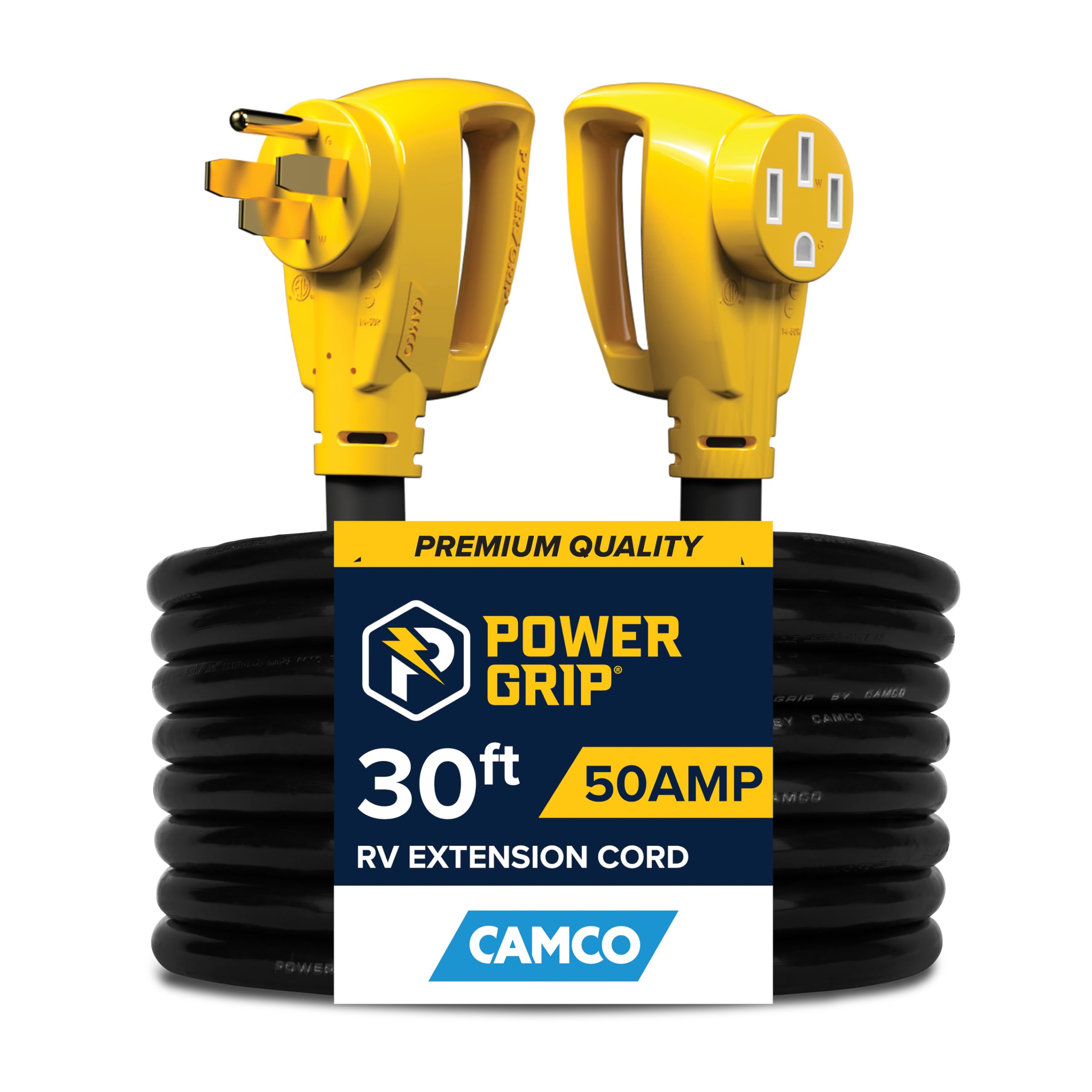 Foto 2 pulgar | Cable De Extensión Para Camper/caravana, 30 Pies, 50 A, Power Grip, 125/250 V, 12,500 W - Venta Internacional.