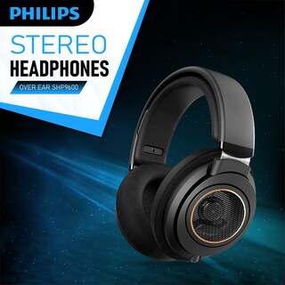 Foto 3 | Auriculares Philips Para Colocar Sobre La Oreja, Parte Trasera Abierta, Con Cable, Shp9600 - Venta Internacional.