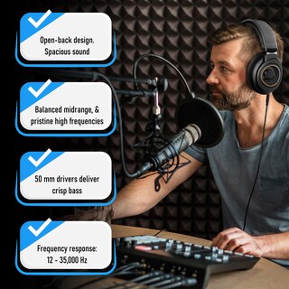 Foto 5 | Auriculares Philips Para Colocar Sobre La Oreja, Parte Trasera Abierta, Con Cable, Shp9600 - Venta Internacional.