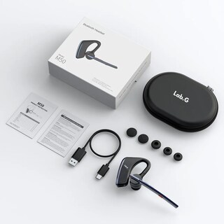 Foto 5 | Auriculares Inalámbricos New Bluetooth V5.2 Lab.g Negro