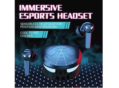 Foto 3 | Audífonos Gamer Xtellar Inalámbricos In-ear Hifi De Alta Fidelidad Estilo Spiderman