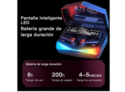 Foto 3 | Audífonos Inalámbricos Xtellar M28 Tws Bluetooth 5.1 Superioridad De Sonido Y Cancelación De Ruido - Elegante Color