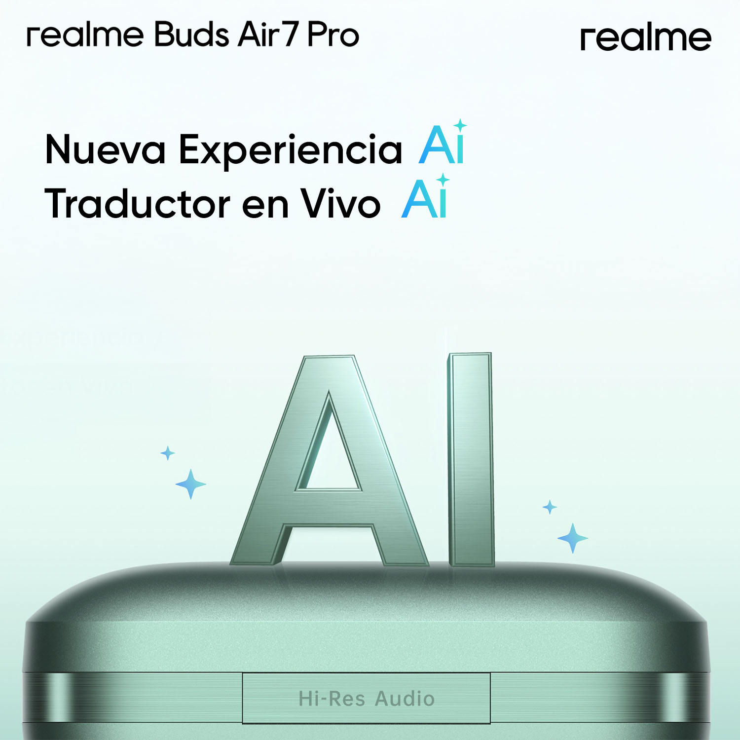 Foto 4 | Audífonos Inalámbricos Realme Buds Air 7 Pro Color Gris