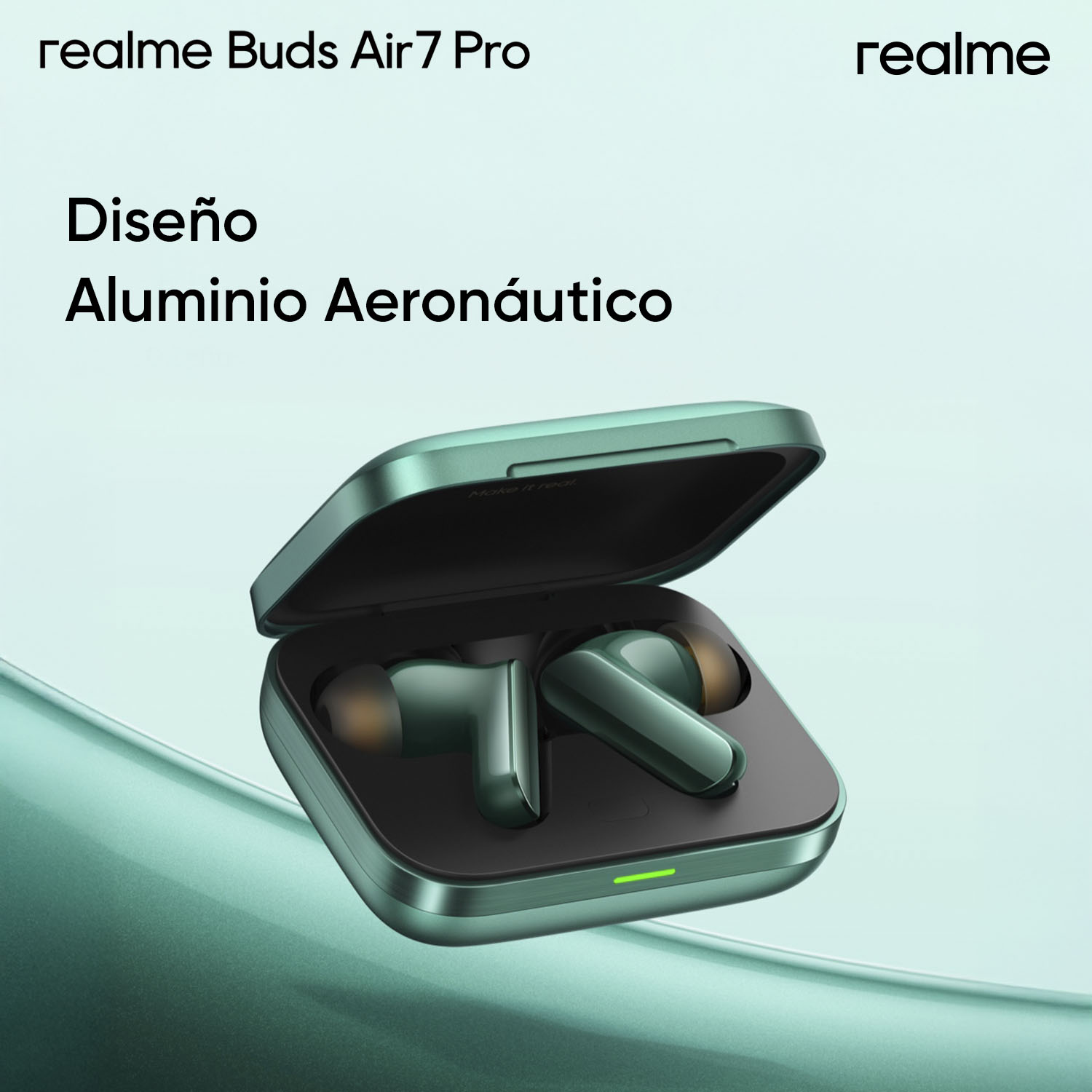 Foto 6 pulgar | Audífonos Inalámbricos Realme Buds Air 7 Pro Color Gris