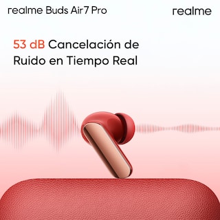 Foto 6 | Audífonos Inalámbricos Realme Buds Air 7 Pro Color Gris