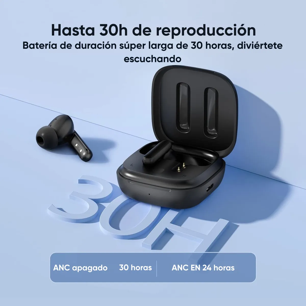 Foto 6 pulgar | Audífonos Bluetooth Cancelación De Ruido Lab.g Negro
