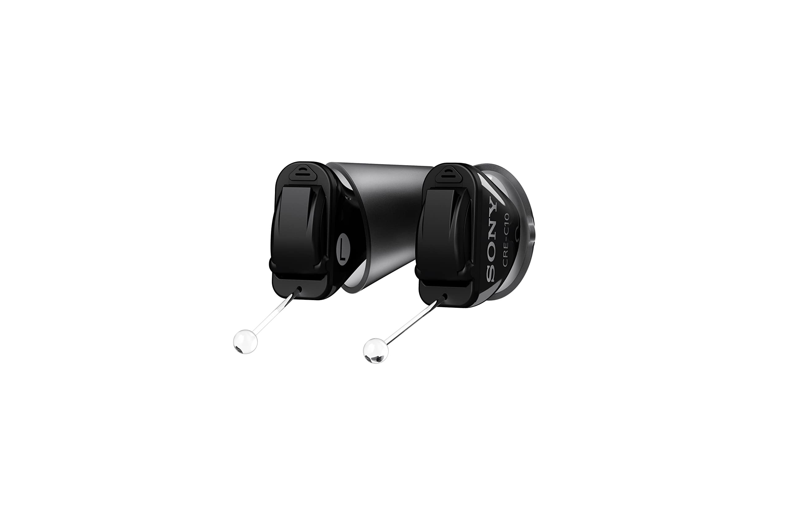Audífonos Sony Cre-c10  De Venta Libre  Autoajustables  Negros - Venta Internacional.