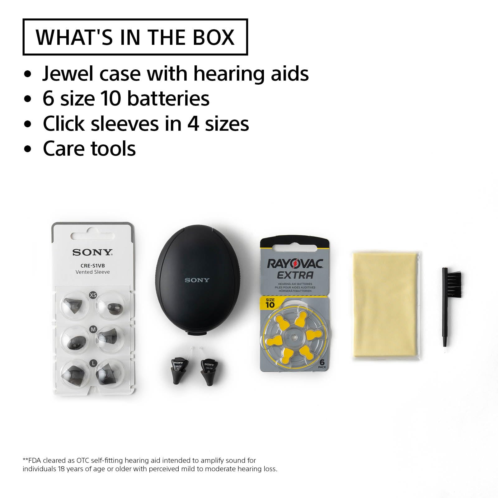 Foto 2 | Audífonos Sony Cre-c10  De Venta Libre  Autoajustables  Negros - Venta Internacional.