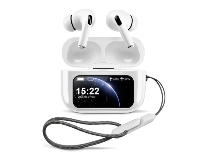 Smart Pantalla Audífonos Xtellar Bluetooth 5.4 Anc Auriculares