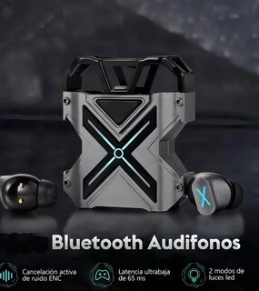Foto 2 | Audífonos Xtellar Bluetooth Gamer In-ear Elegantes Y Con Reducción De Ruido