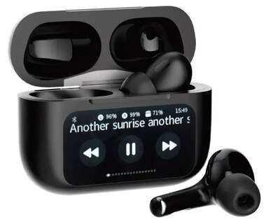 Foto 1 | Xtellar Auriculares Bluetooth 5.4 Negro Con Smart Display Cancelación Activa De Ruido Y Controles Táctiles Id