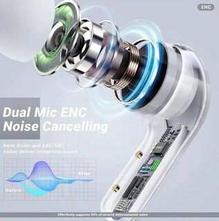 Foto 3 | Xtellar Premium Audífonos Inalámbricos Bluetooth 5.3 Efecto Sonido Hifi Hd Emparejamiento Universal