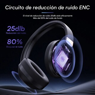 Foto 2 | Audífonos Inalámbricos Diadema Bluetooth A2-series Lab.g Negro