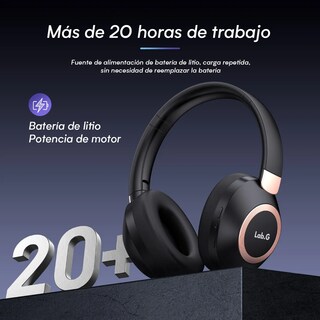 Foto 4 | Audífonos Inalámbricos Diadema Bluetooth A2-series Lab.g Negro