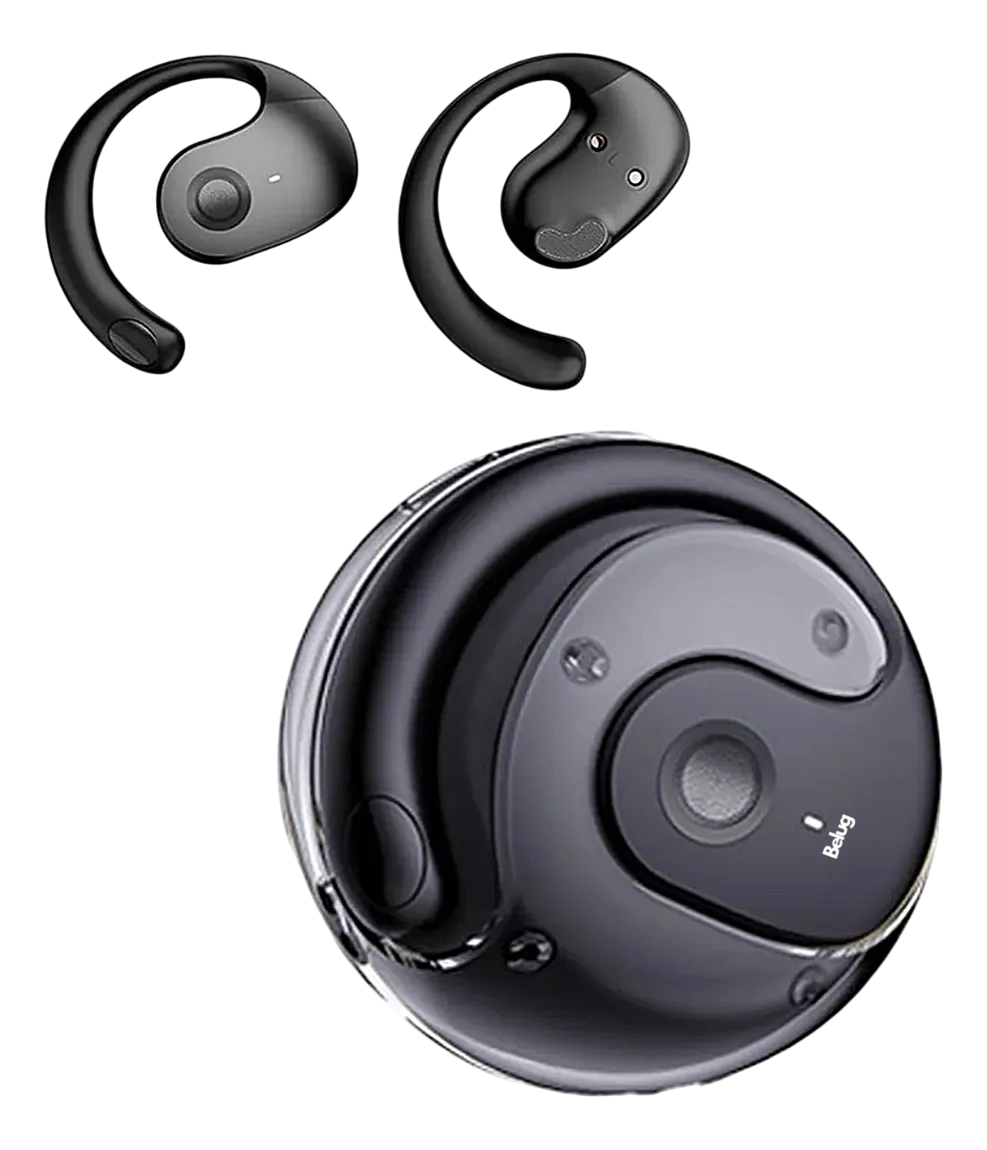 Auriculares Belug Deportivos De Conducción Negro