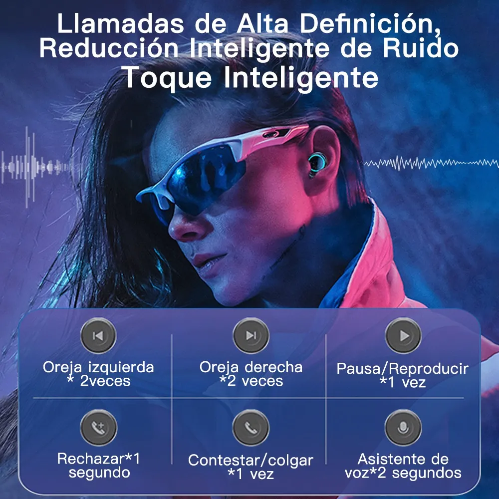 Foto 6 pulgar | ''audífonos Bluetooth 5.3 Tws Gamer Baja Latencia Auriculares Negro ''