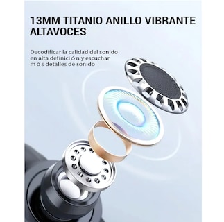Foto 3 | ''smart Pantalla Audífonos Bluetooth 5.4 Anc Auriculares App Blanco ''