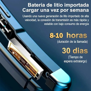 Foto 3 | Auriculares Inalámbricos Bluetooth Audífonos Reduc-ruido