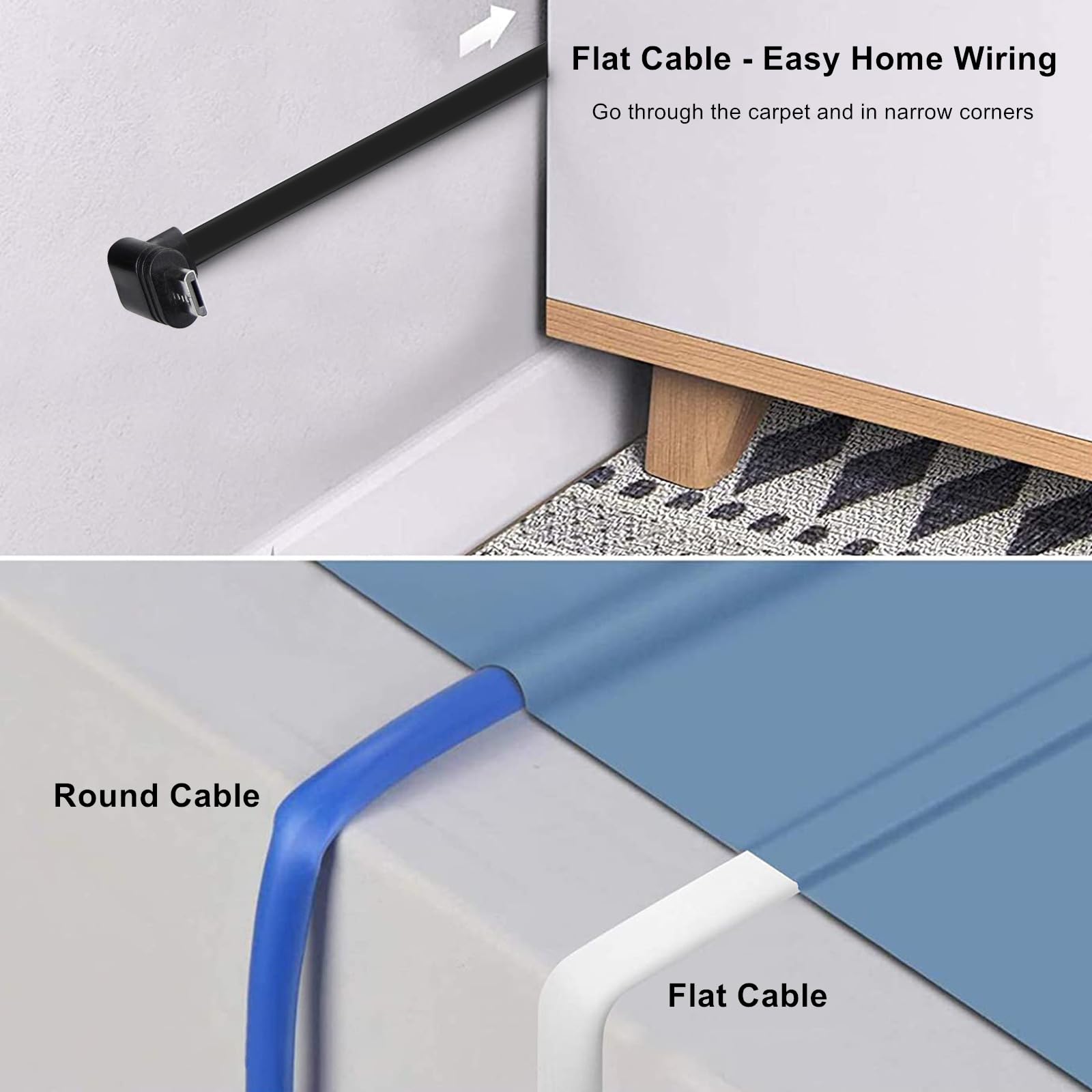 Foto 5 pulgar | Cable De Extensión De Alimentación  Paquete De 2 Unidades  9 M  Compatible Con Wyze Cam - Venta Internacional.