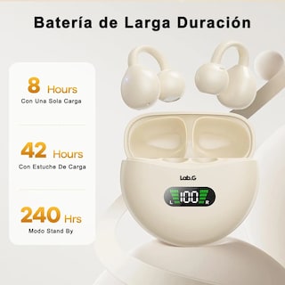 Foto 2 | Audífonos Open Ear Bluetooth Pantalla Digital Inalambricos Skin