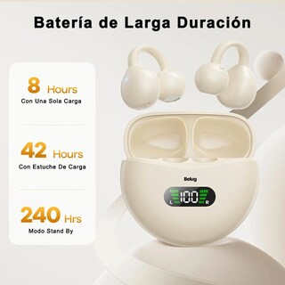 Foto 2 | Audífonos Open Ear Bluetooth Pantalla Digital Inalambricos Skin