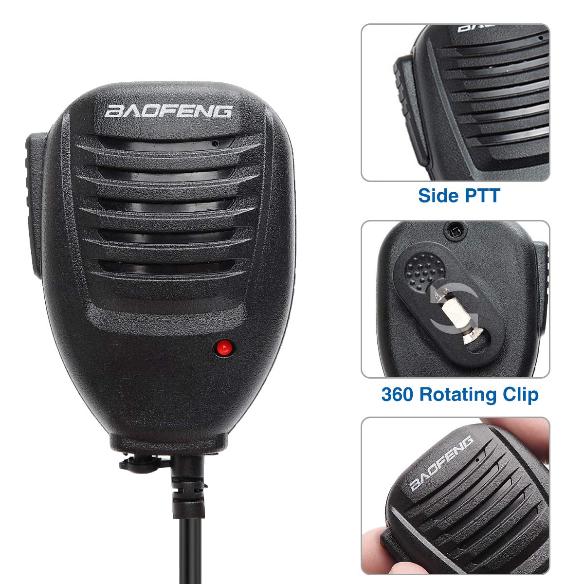 Foto 5 pulgar | Micrófono Con Altavoz Baofeng Para Radioaficionado Baofeng Uv-5r - Venta Internacional.