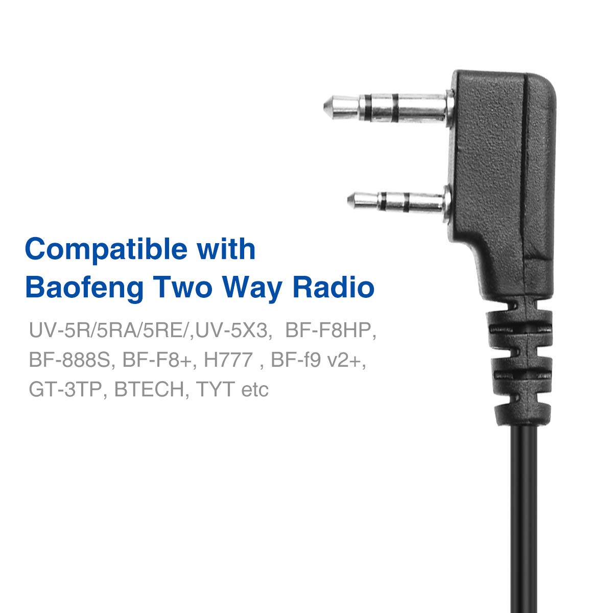Foto 8 pulgar | Micrófono Con Altavoz Baofeng Para Radioaficionado Baofeng Uv-5r - Venta Internacional.