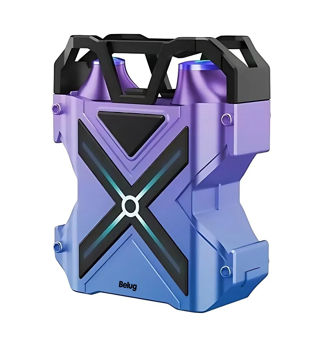 Audífonos Bluetooth In-ear Gamer K89 Reducción De Ruido Violeta $589