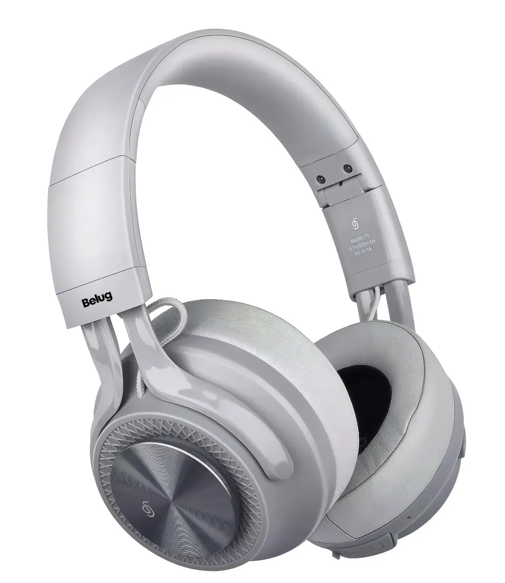Foto 2 pulgar | Audifonos de Diadema Inalámbricos Belug Gris